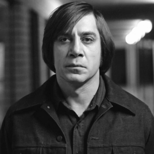 Template meme Gigachad Anton chigurh