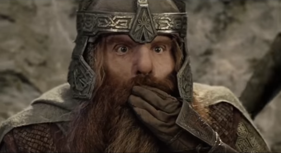 Template meme Gimli Sarcastic Suprise