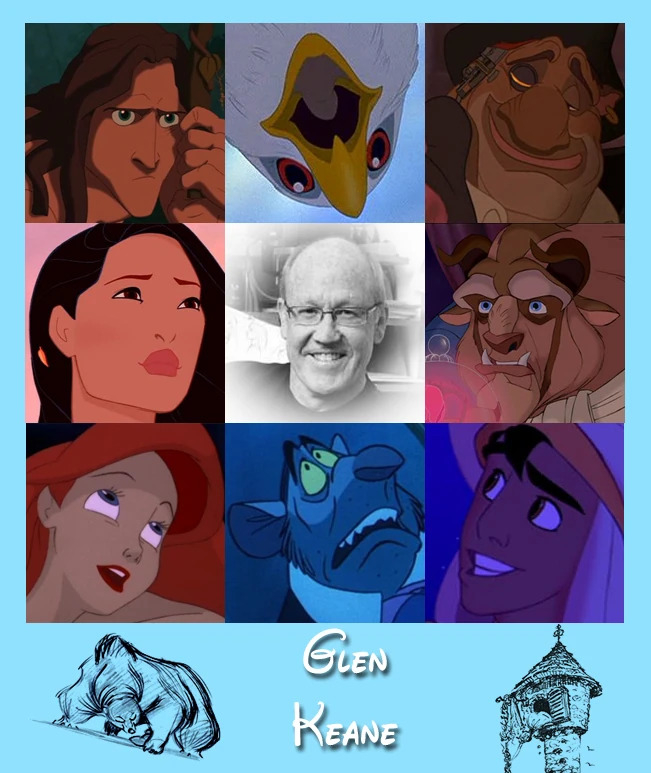 Plantilla de meme glen keane
