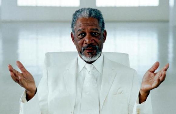 Plantilla de meme God Morgan Freeman