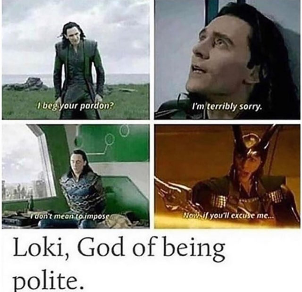 Plantilla de meme God of Loki