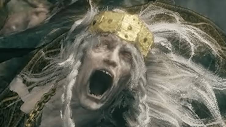 Plantilla de meme Godrick screaming