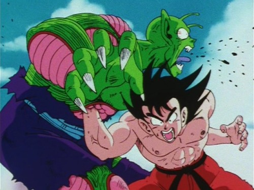 Plantilla de meme Goku Gut Punch