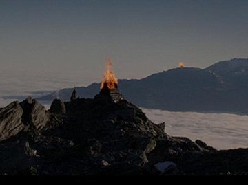 Plantilla de meme Gondor Beacons