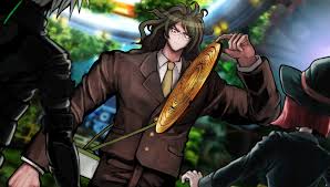 Gonta picks up manhole meme template