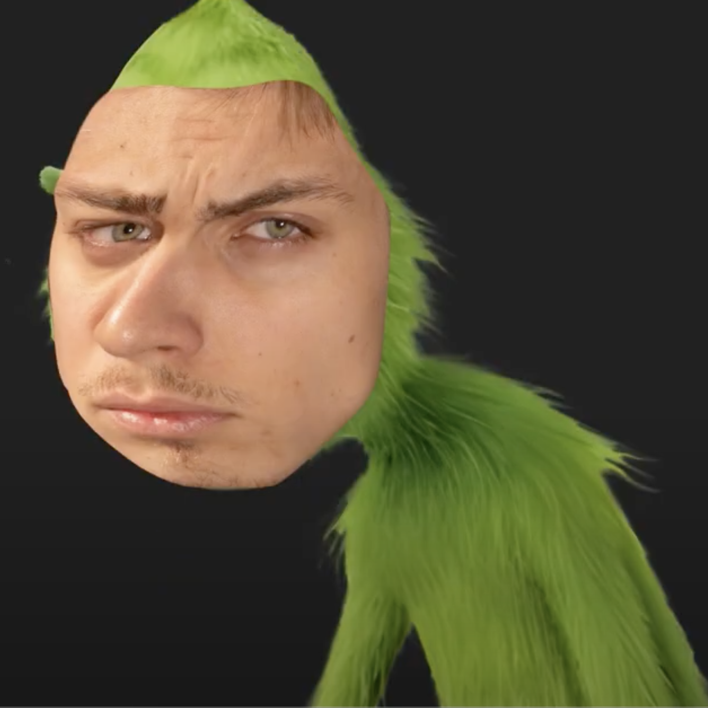 Plantilla de meme Goofy ahh Grinch