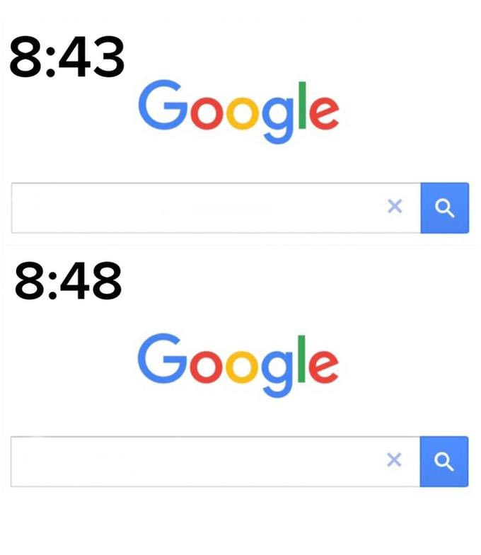 Template meme google before after