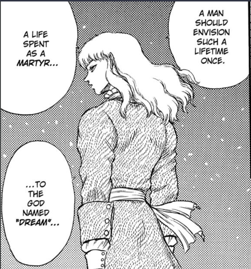 Plantilla de meme Griffith Dream Stan