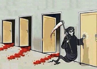 Template meme Grim reaper 4 doors