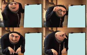Plantilla de meme Gru