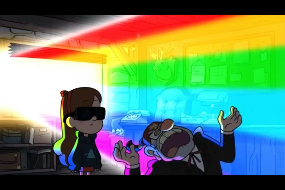 Plantilla de meme Grunkle Stan is blinded