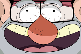 Plantilla de meme Grunkle Stan Laughing