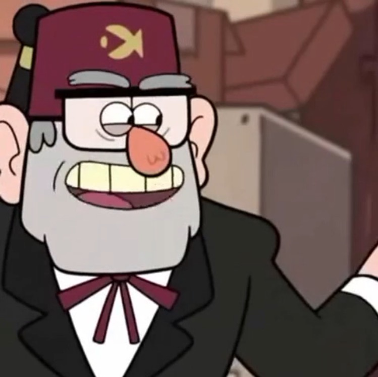 Plantilla de meme Grunkle Stan's Advice