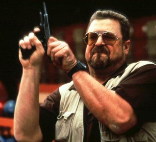Plantilla de meme gun