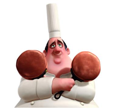 Plantilla de meme gusteau anyone can cook