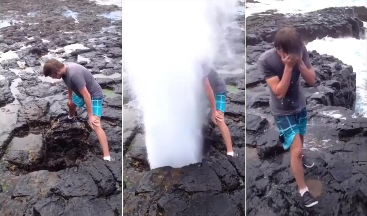 Plantilla de meme Guy Geyser