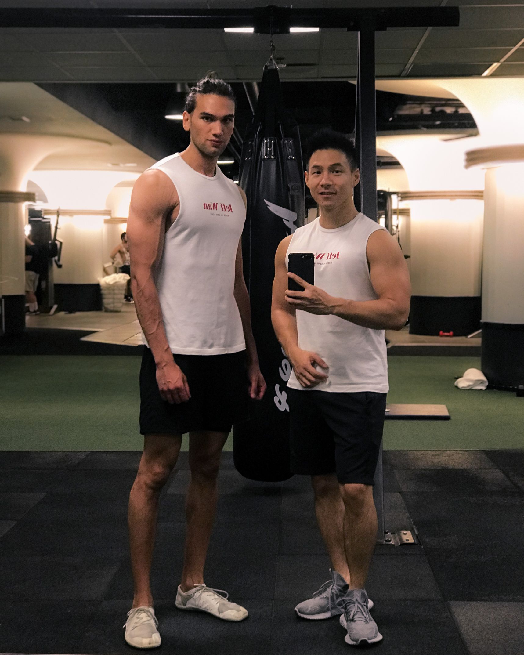 Plantilla de meme Gym Buddy Meme