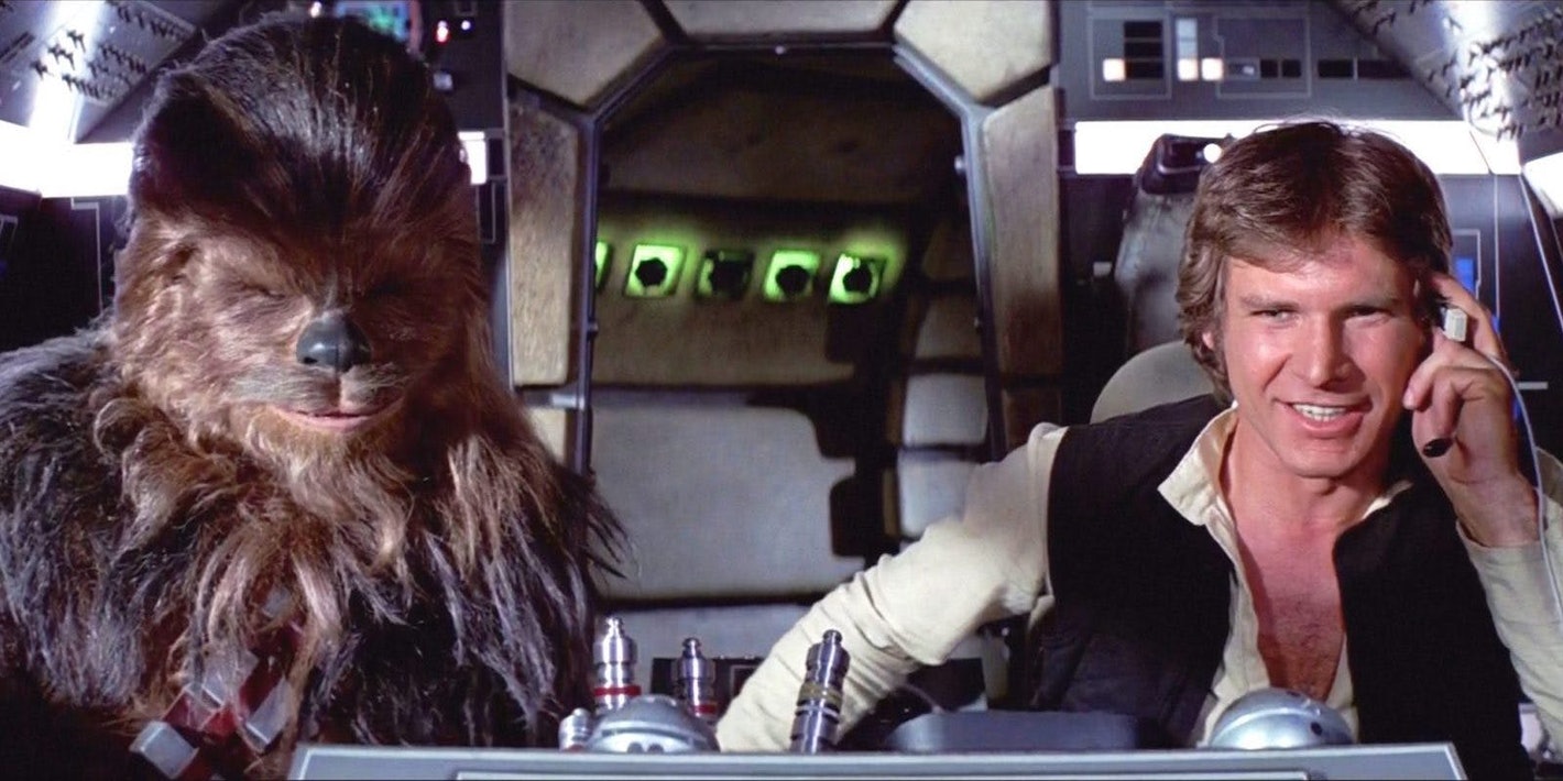 Template meme han solo and chewbacca