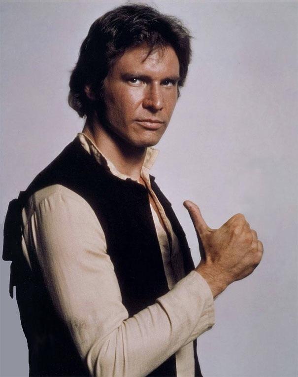 Plantilla de meme Han Solo Great Shot