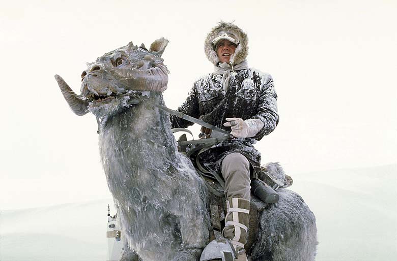 Plantilla de meme Han Solo hoth snow