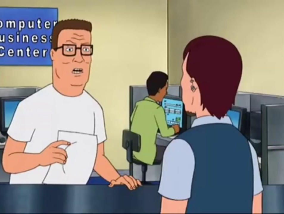 Plantilla de meme Hank hill jpeg