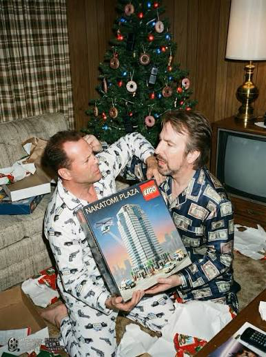 Template meme Hans Gruber John Mcclaine on Christmas Morning