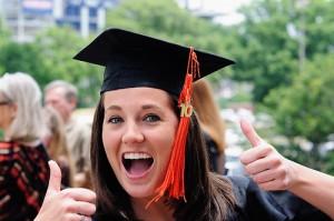 Plantilla de meme Happy College Graduate