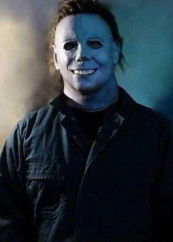 Plantilla de meme Happy Michael Myers