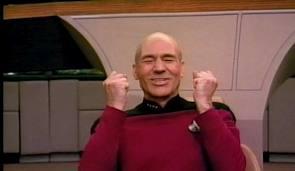 Plantilla de meme Happy Picard