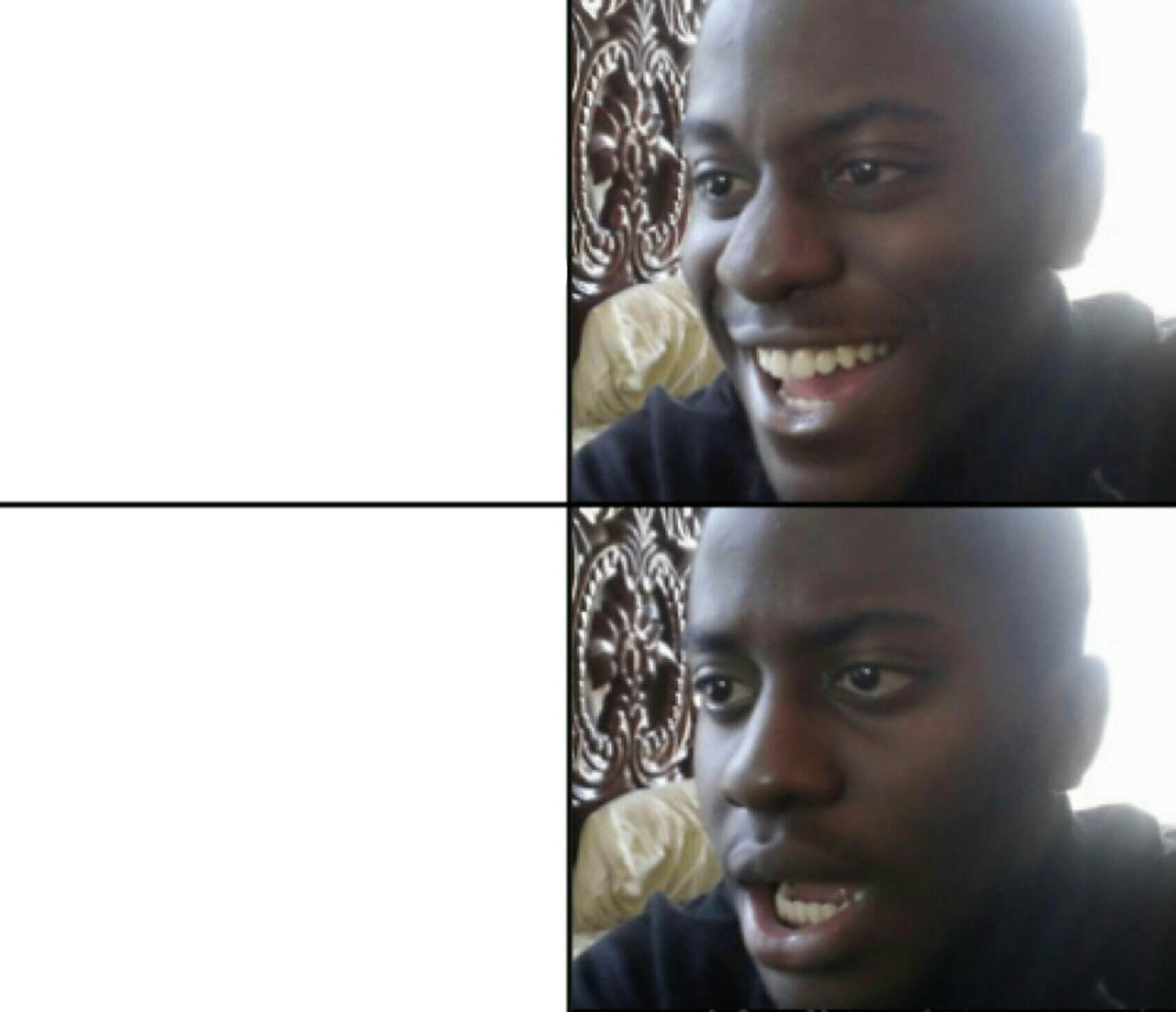 Template meme Happy / Shock