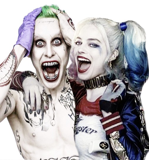 Template meme harley quinn and joker suicide squad