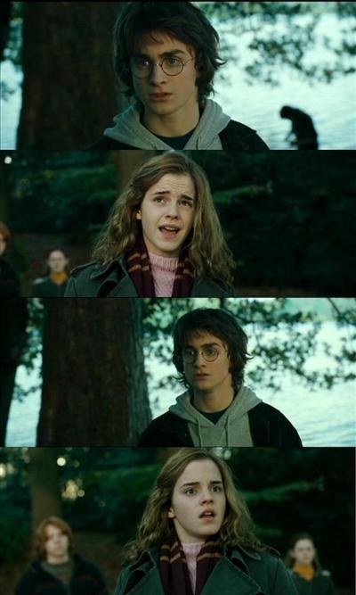 Plantilla de meme Harry Hermione