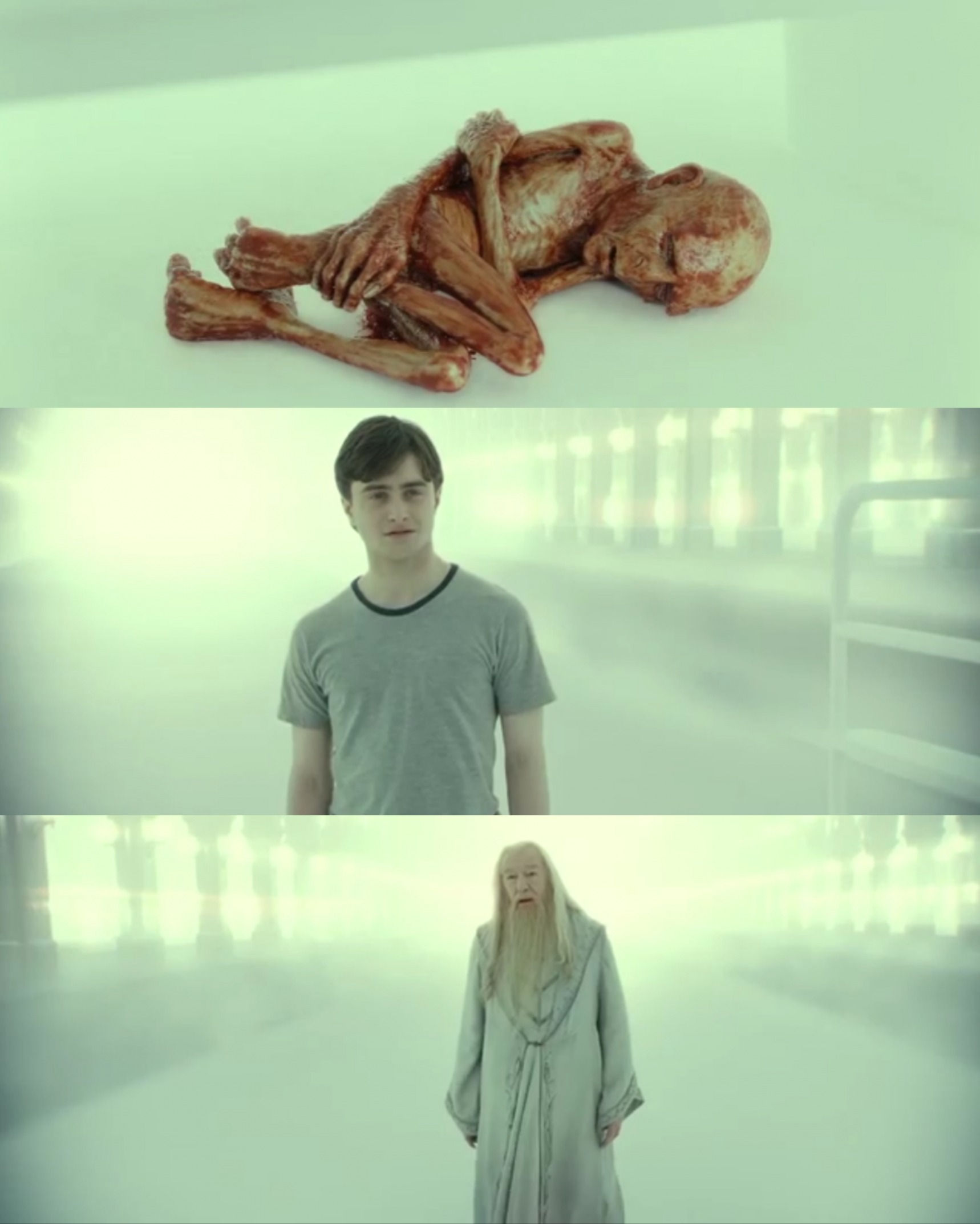 Plantilla de meme Harry Potter and Dumbledore