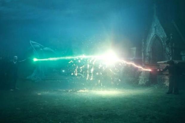 Plantilla de meme Harry Potter Voldemort Duel