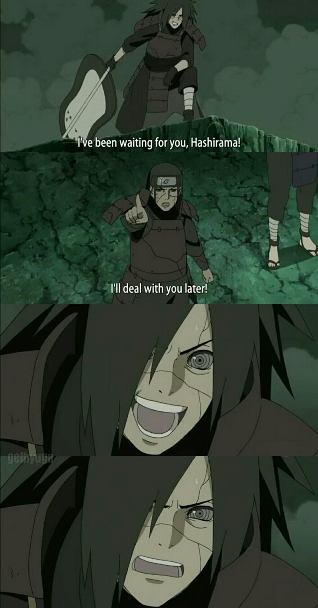 Plantilla de meme Hashirama and Madara