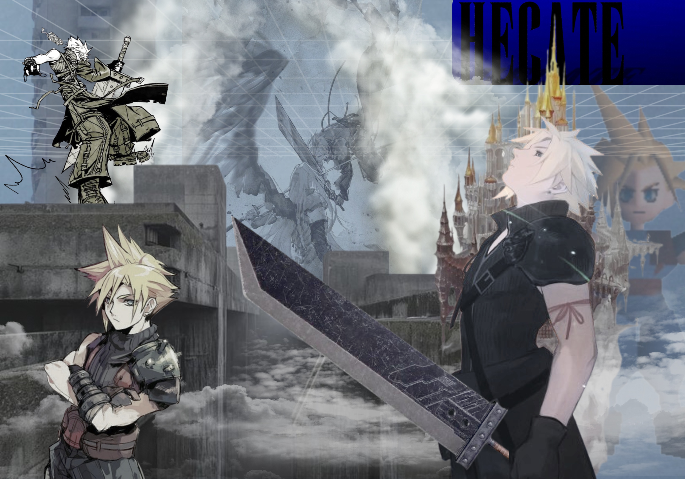 Template meme Hecate Cloud Strife temp (thx Asriel)