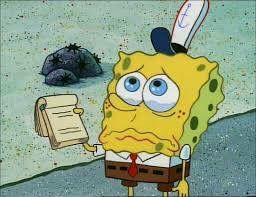 Help_please_spongebob meme template
