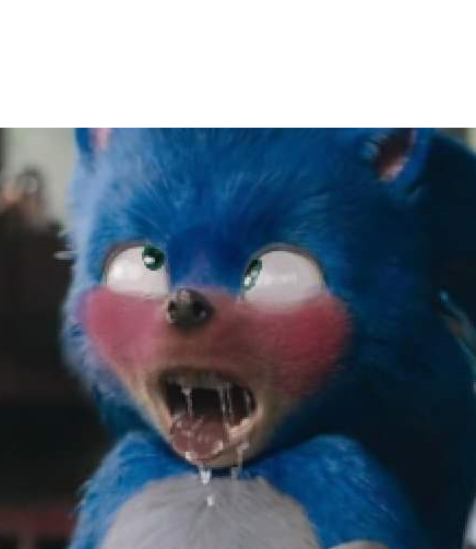 Plantilla de meme hentai face sonic