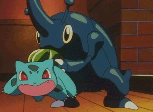 Plantilla de meme Heracross x Bulbasaur