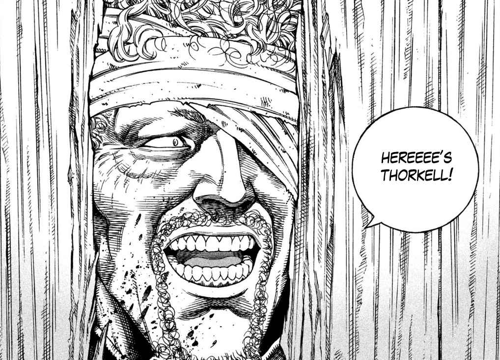 Template meme Here's Thorkell (Vinland Saga)