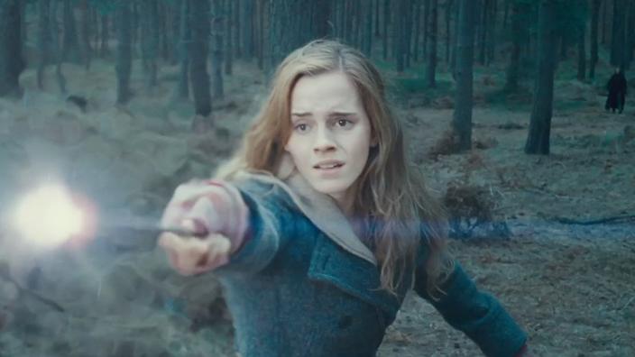 Plantilla de meme Hermione Casting Spell