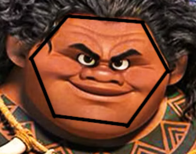Plantilla de meme Hexagonal Maui