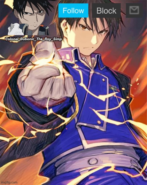 Template meme Hey look ma, another Roy Mustang temp!