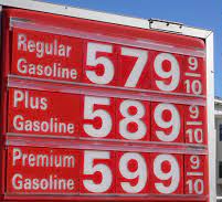 High Gas Price Sign meme template