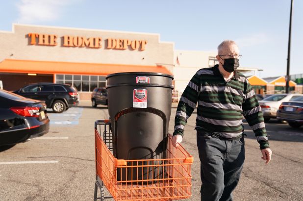 Plantilla de meme Home Depot Cart