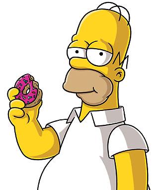 Plantilla de meme Homer Donut