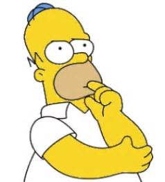 Homer Simpson Hmmmm meme template