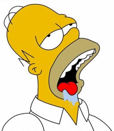 Homer Simpson MMM meme template