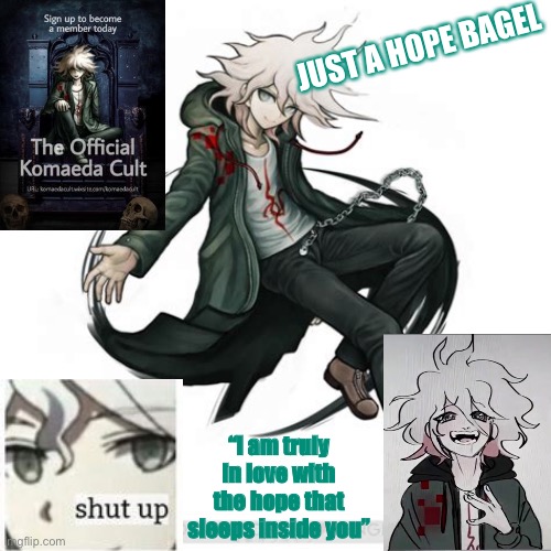 Plantilla de meme Hope Bagel temp