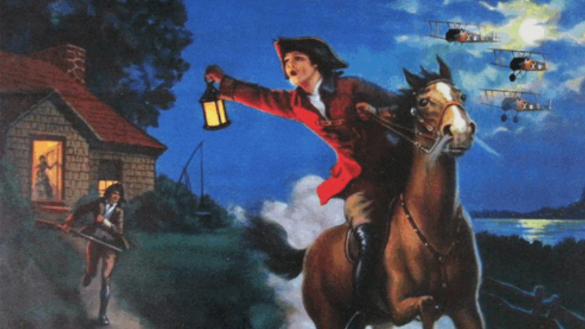 Template meme Horse rider spreading news